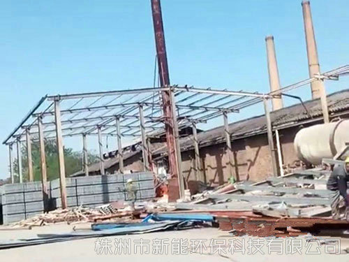 鋼構(gòu)廠房拆除、回收 (1)